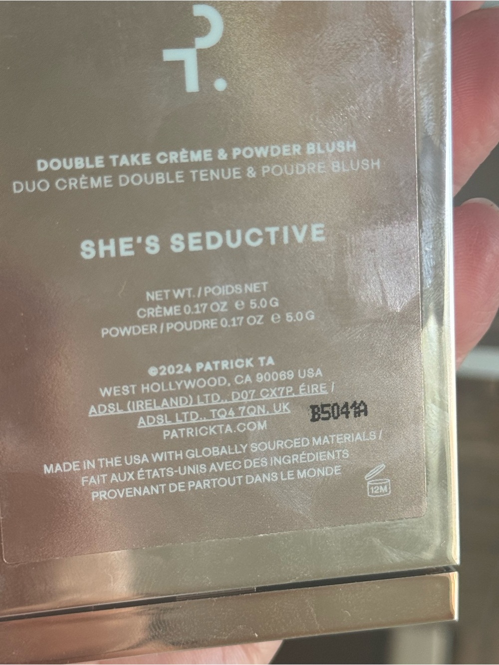 Patrick Ta Dual Blush Compact - Warm Peach & Dusty Rose - Picture 5 of 9